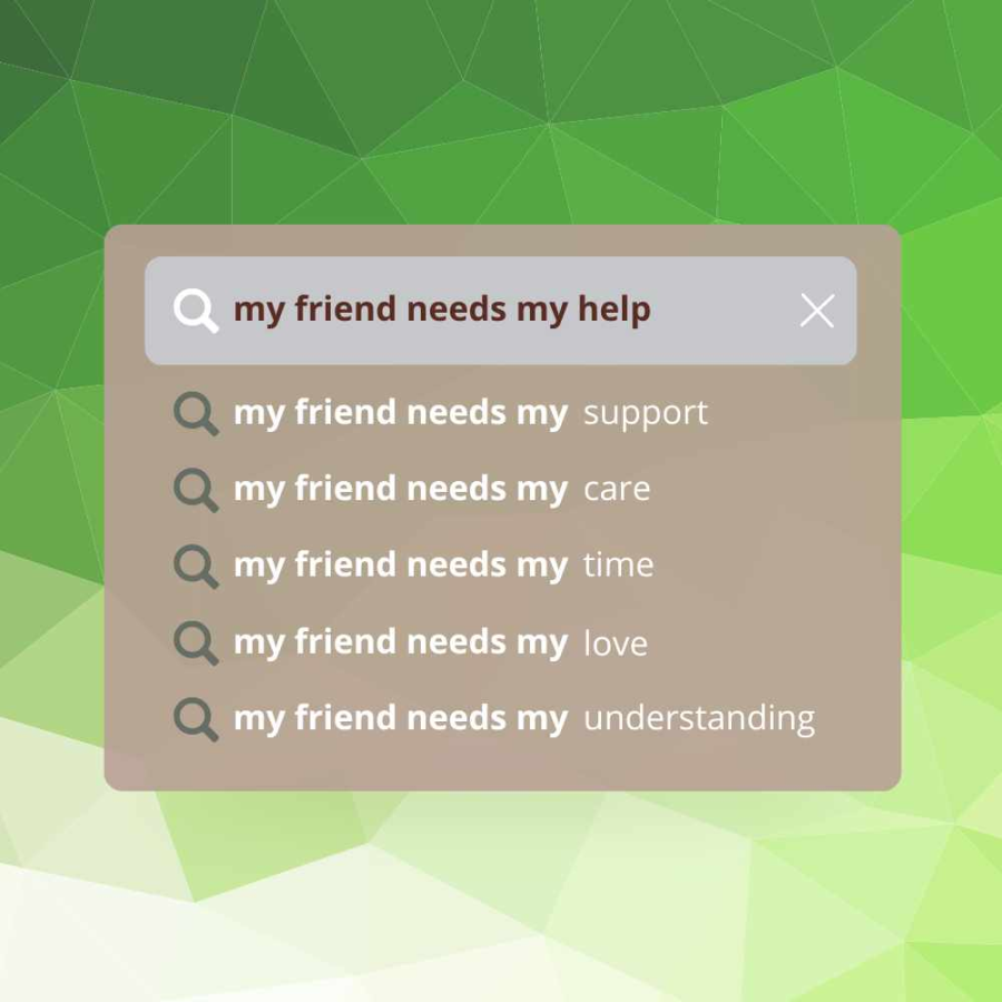 infographic on friendship and support